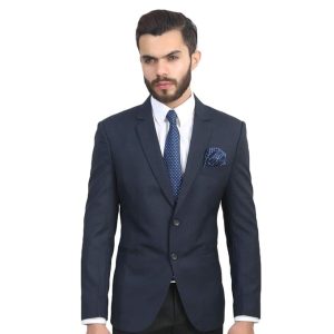 Men's Slim Fit Single Breasted Blazer