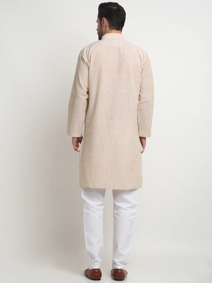 Men's Cotton Regular Kurta Pyjama - Image 2